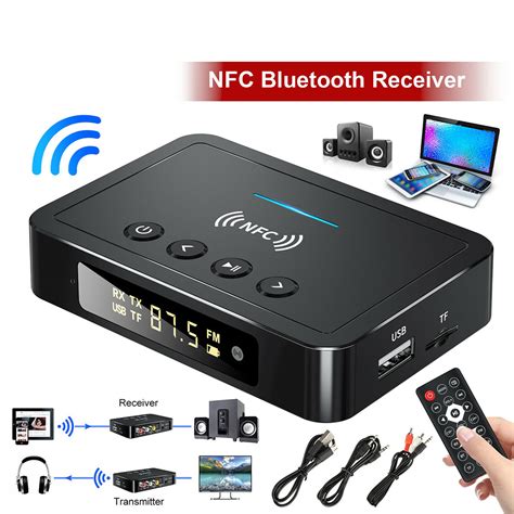 nfc reader and transmitter|nfc bluetooth audio receiver.